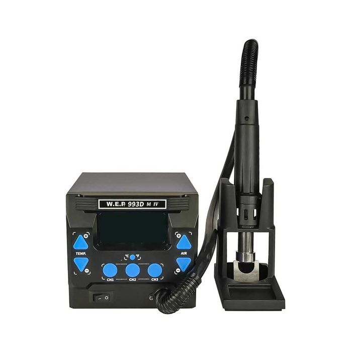 Станция за запояване WEP 993DM-IV, 3 режима памет, цифров дисплей.