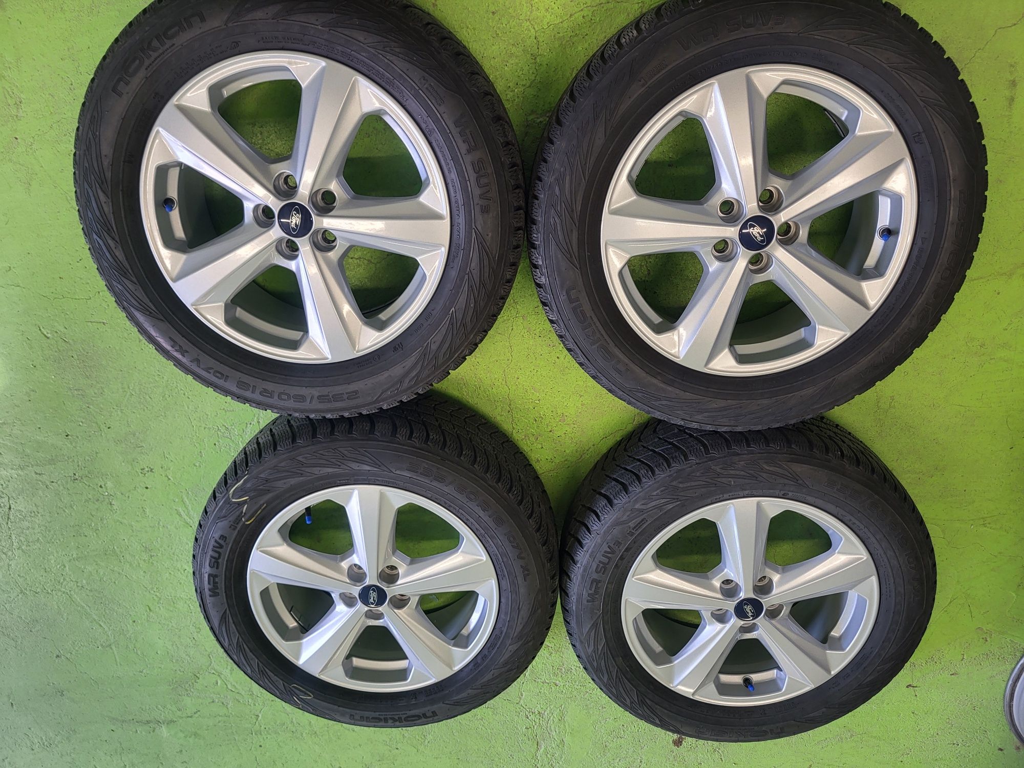 18 5x108 Ford Kuga лети джанти 5х108 форд 235/60/18 Nokian