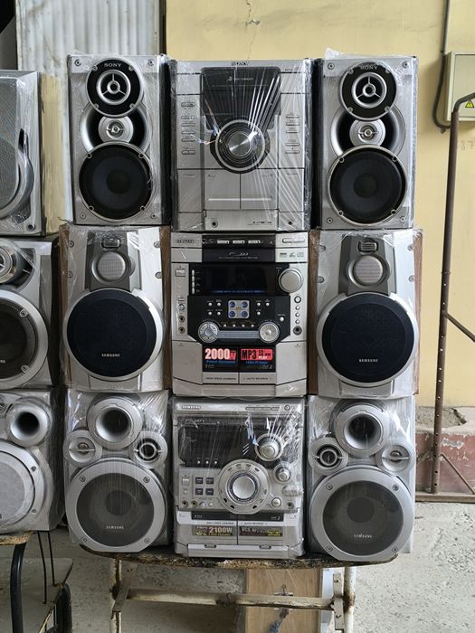 Музыкальные центры LG, Sony, Samsung