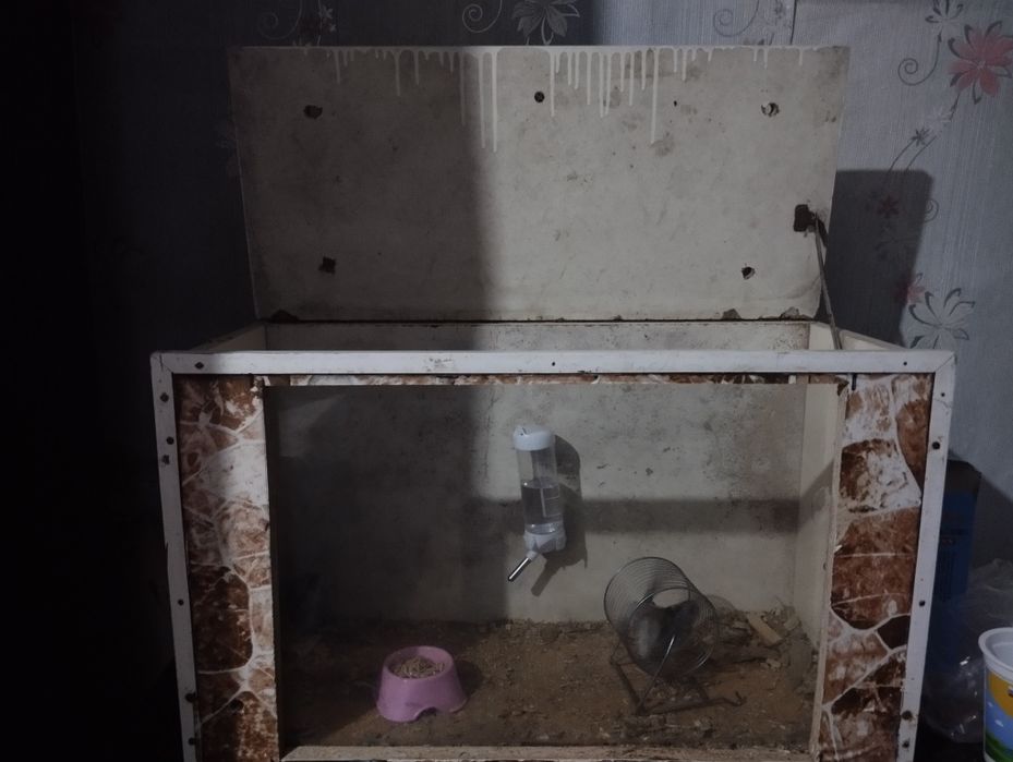 Клетка,Поилка,Миска,Колесо