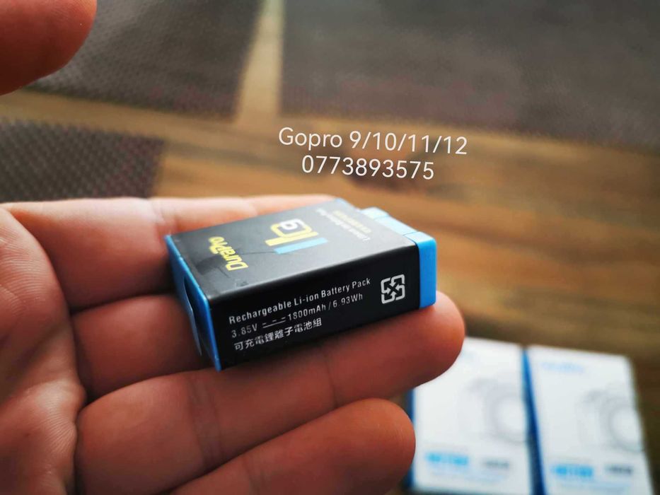 Baterie Gopro Hero 12 11 10 9 8 7 6 5 4 3 acumulator Insta360 x3 x2