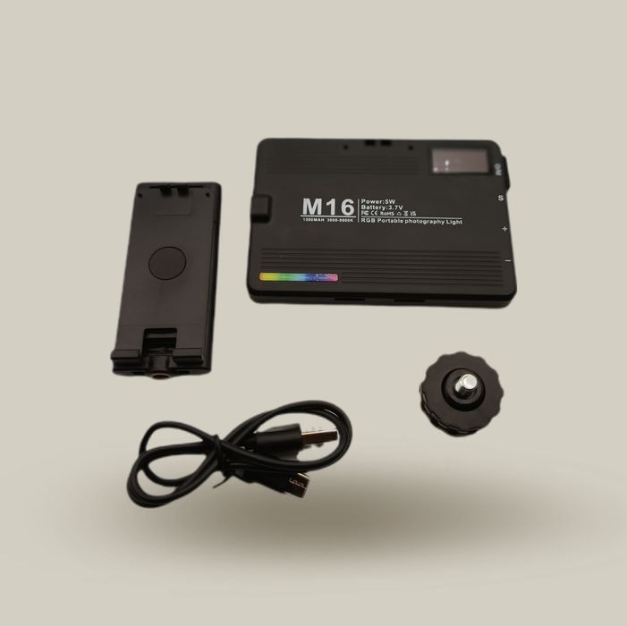 RGB LED lights цветной видео свет на телефон или камеру