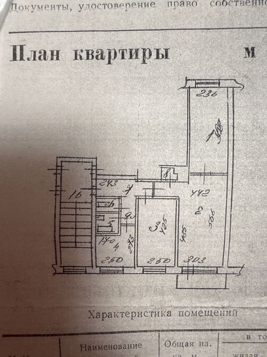 Трёхкомнатная квартира