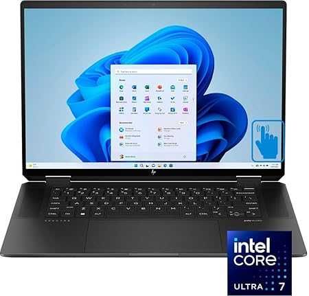 HP Spectre x360  16" WUXGA 120Hz TS U7 155H LPDDR5 16GB SSD 1TB WIN 11