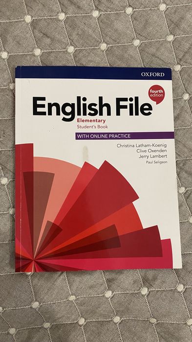 Книга Oxford English File 4th Edition Elementary Student's Book