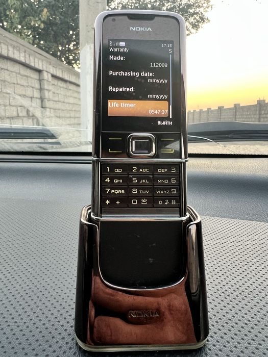 Nokia 8800 Art sapphire все в родном состоянии