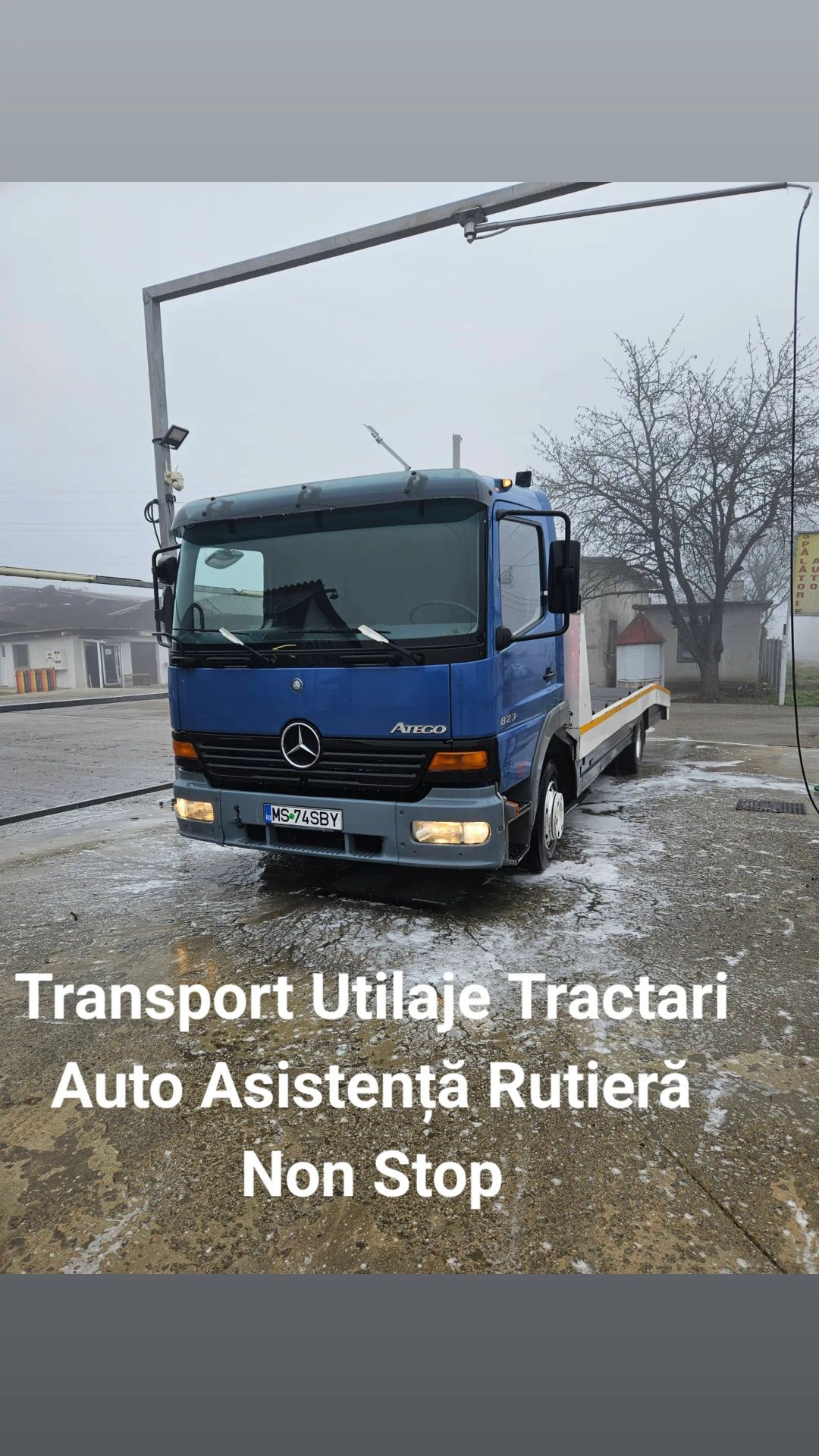 Tractari Transport Utilaje 7.5 tone