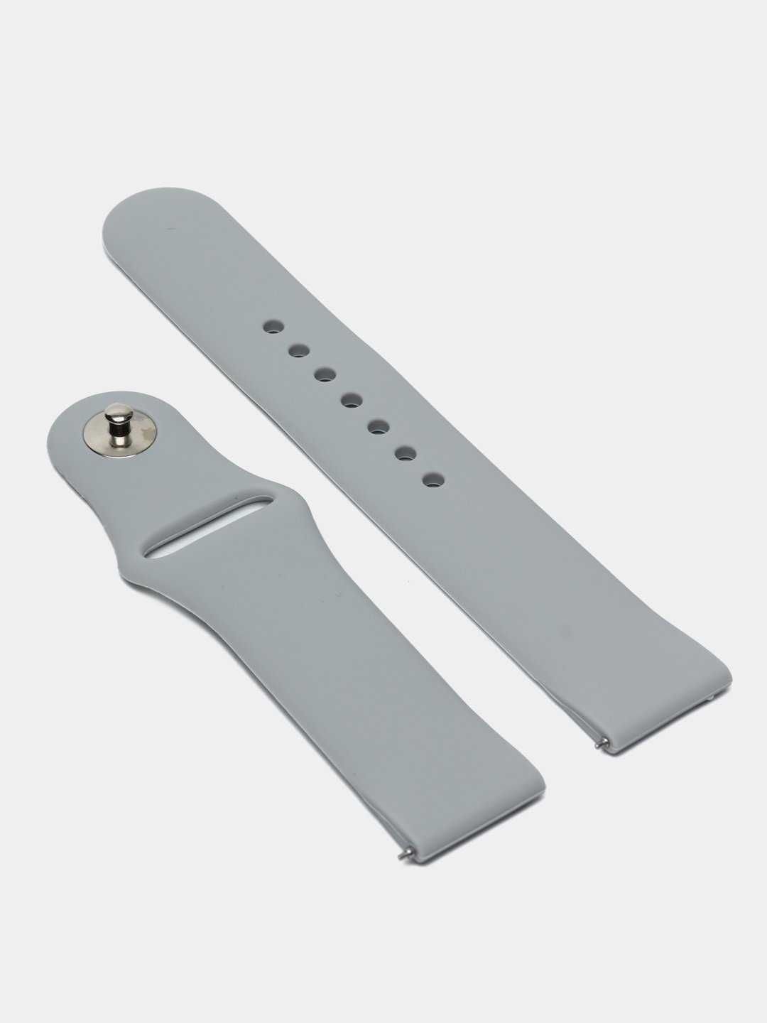 Silikonli tasma Bip/GTS/GTR, i watch, Huawei Watch Band uchun, 20 mm