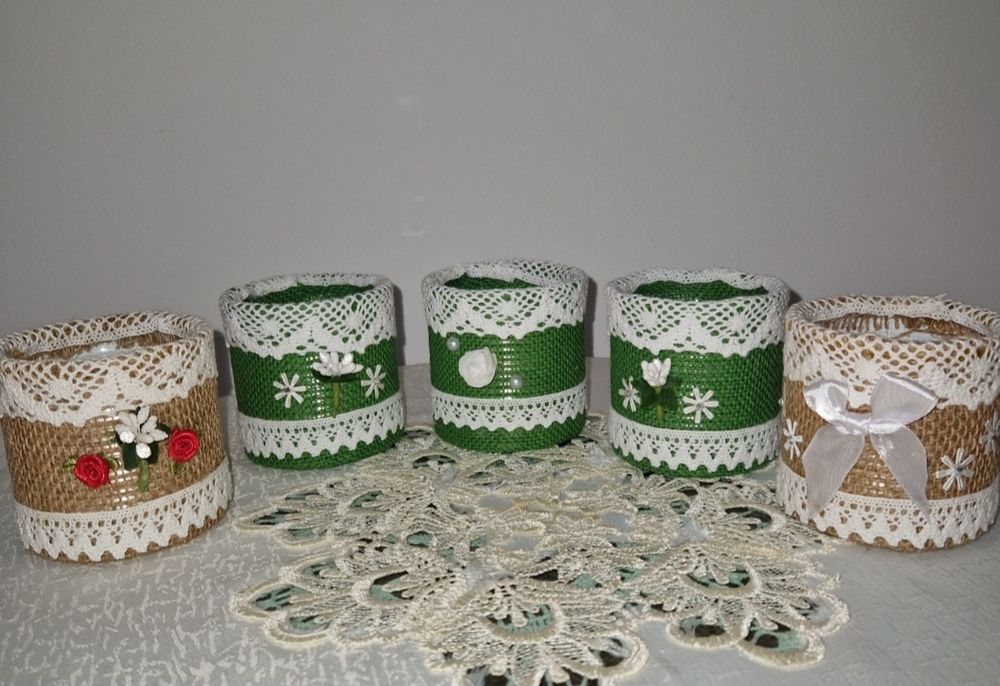 Sticle și cutii decorative