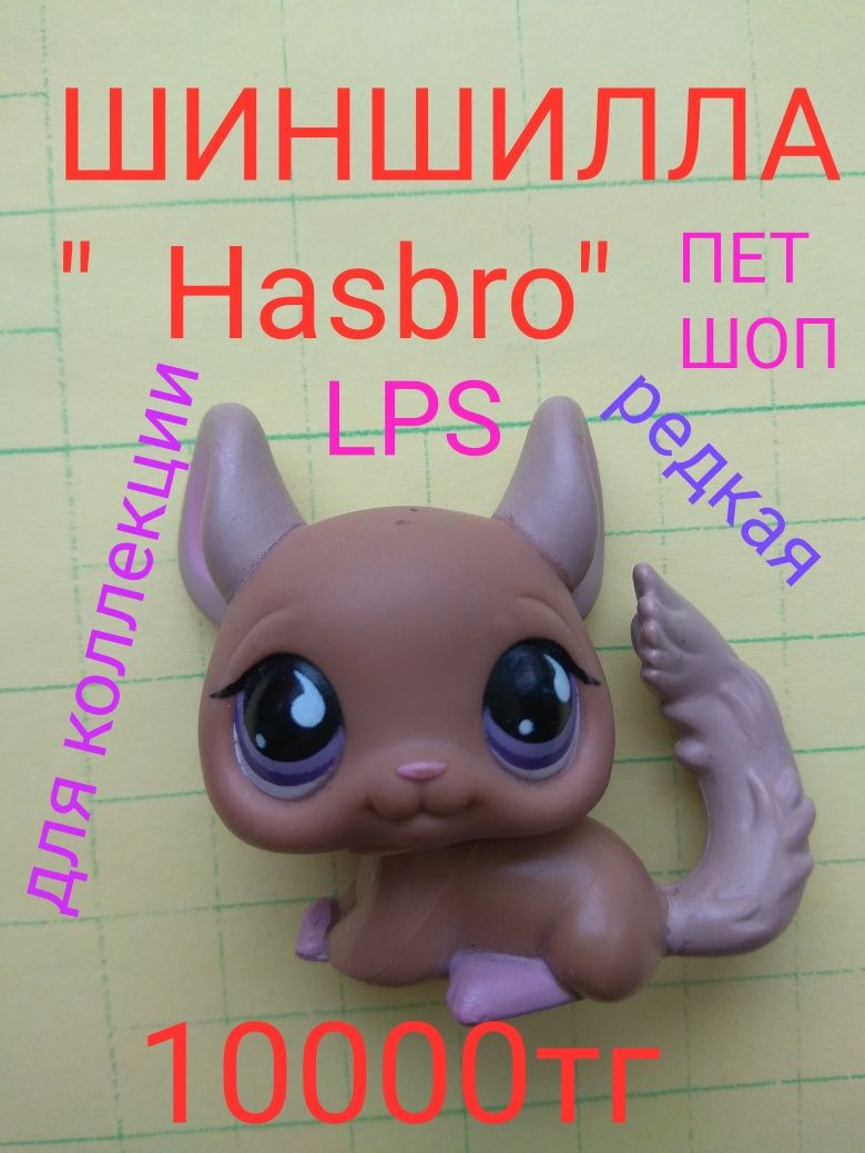 Pet shop.Мотоцикл,кукла,питомец.Корги,шиншилла,стрекоза.Hasbro.оригина