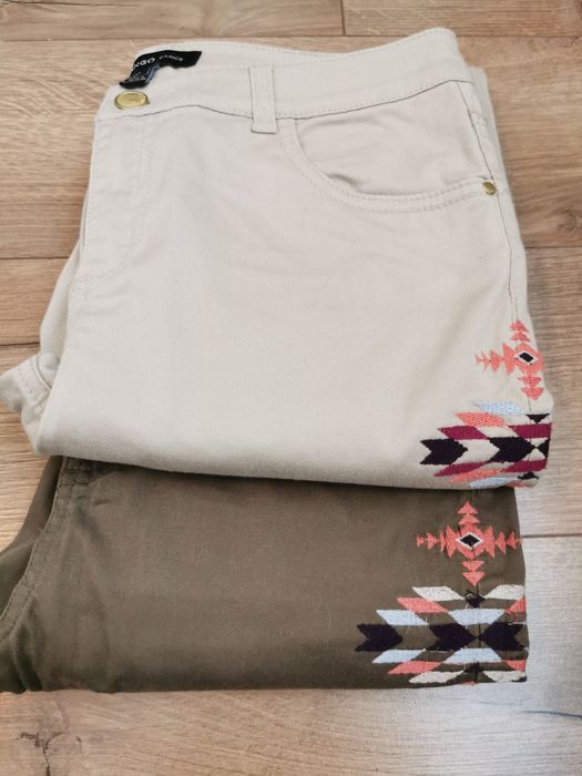 Pantaloni Mango model aztec,  34/XS