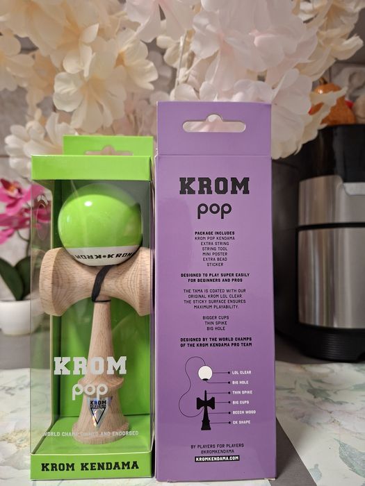 Kendama Krom pop  originlă adusa de dincolo Nou sigilat