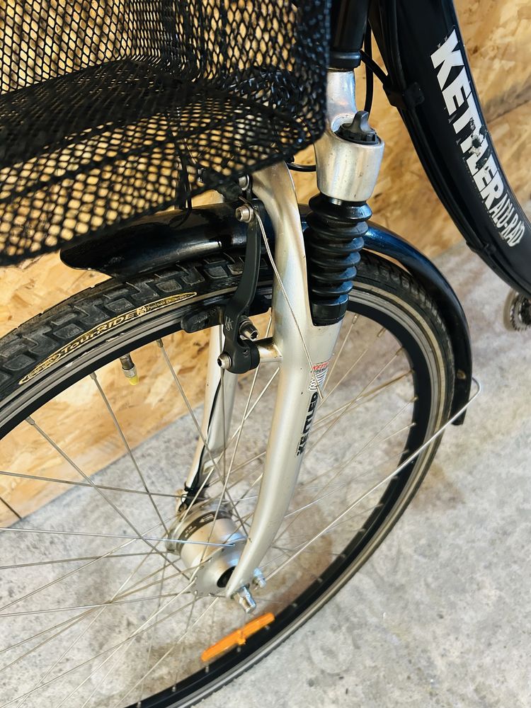 28цола Kettler алуминиев дамски градски велосипед колело[24ck-Shimano]
