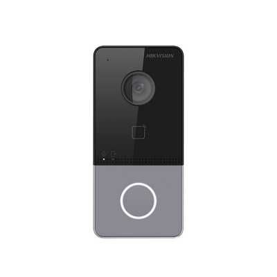 Kit videointerfon IP WiFi Hikvision DS-KIS603-P, 2 MP