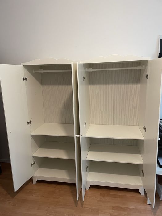 2 бр. детски гардероби на Икеа - IKEA HENSVIK – много добро състояние
