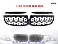 Diamond Диамант M3 M Бъбреци Решетки BMW E90 E91 БМВ Е90 Е91 Гланц М3
