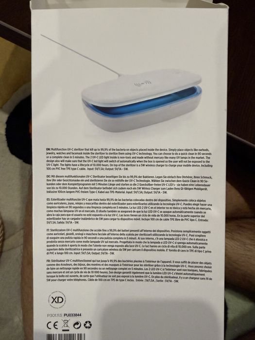 Incarcator wireless 5w si UV