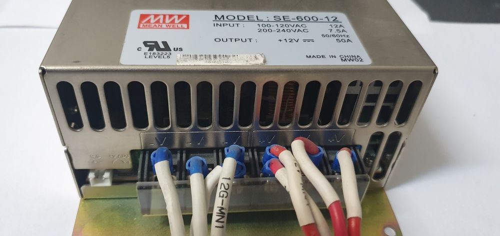 Sursa 12v Mean well 12v 60A SE 600 12