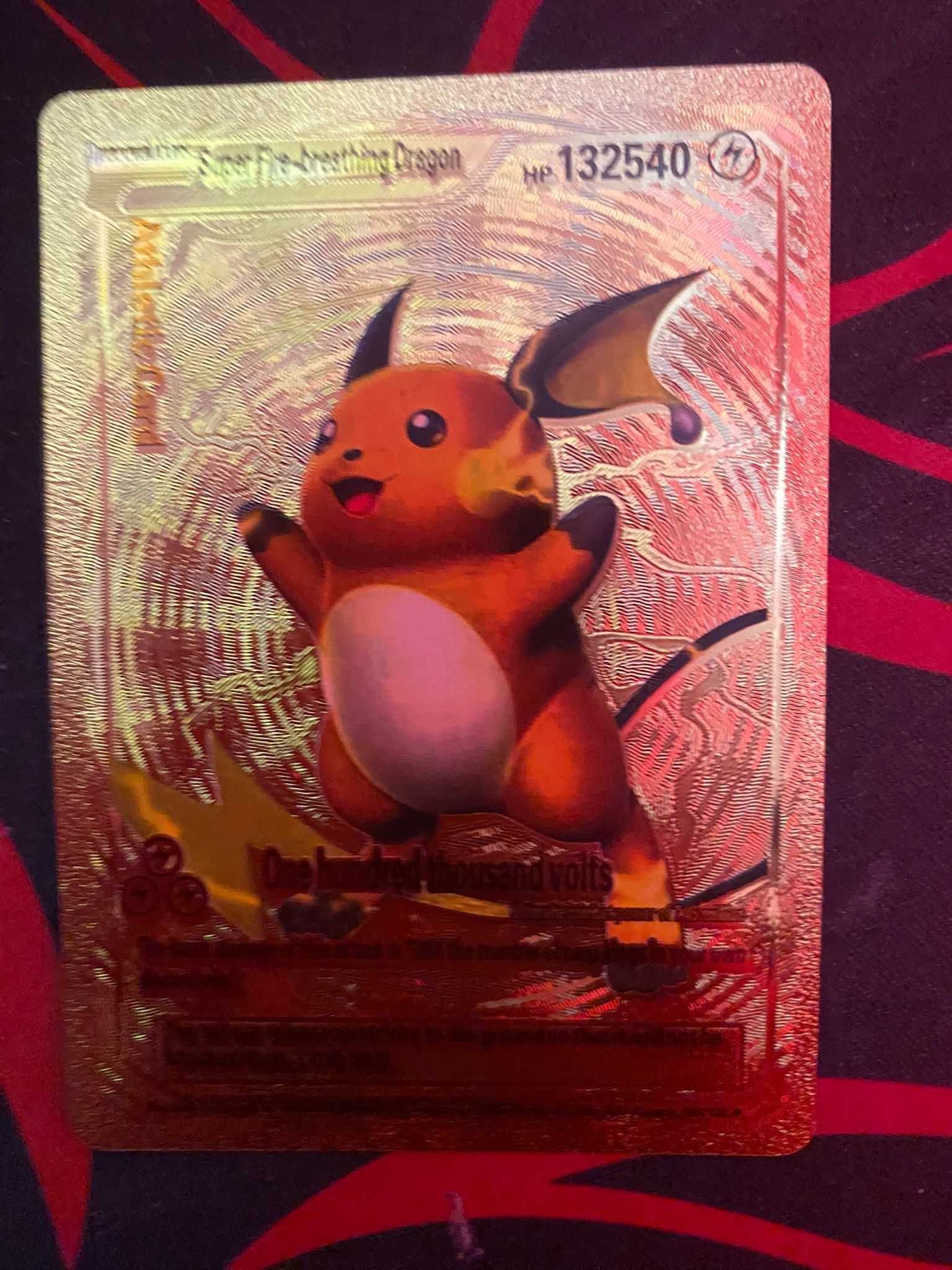 Pokemon Vmax gold GX