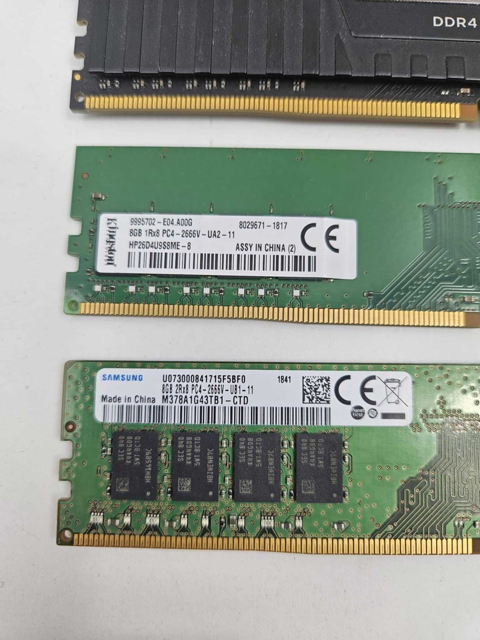 +Гаранция! RAM РАМ памет 16GB 16ГБ 8ГБ 8GB DDR4 Corsair, Kingston