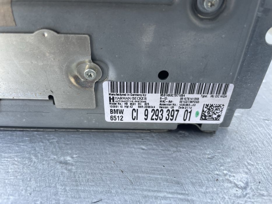 Навигация БМВ 6 серия, Ф06 (navigaciq BMW F06/ F12/ F13)