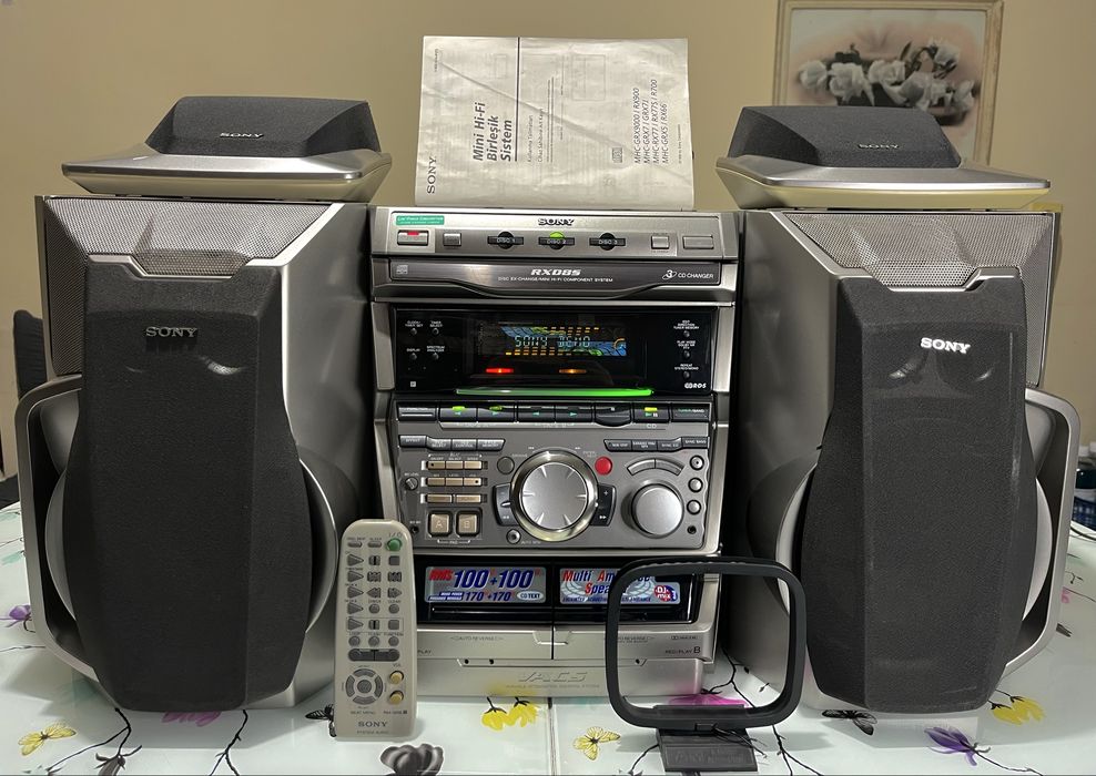 Sony Rxd8S аудио уредба