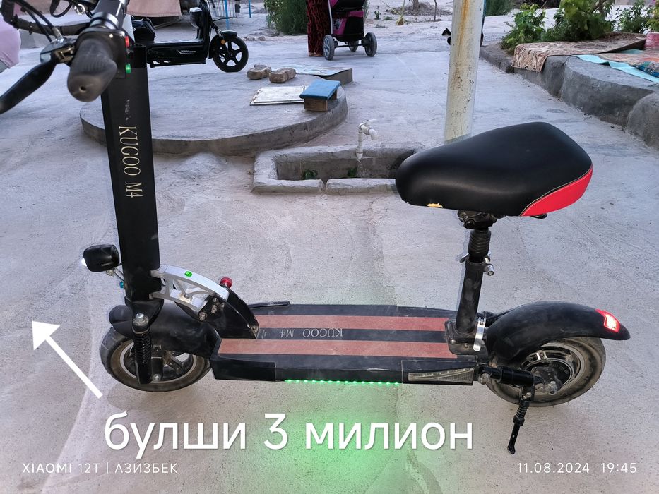 Электронная самакат куго м4