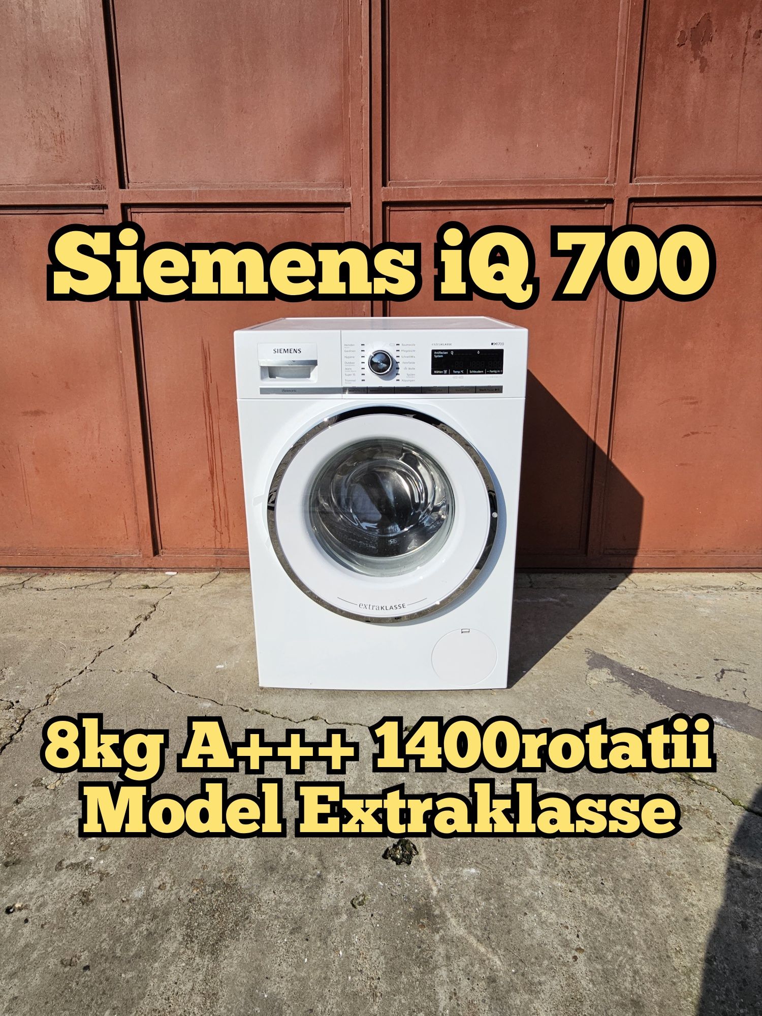Masina de spălat Siemens iQ 700 Extraklasse