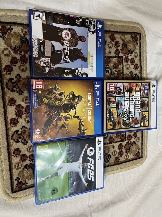 Диски для Пс 5 и Пс 4