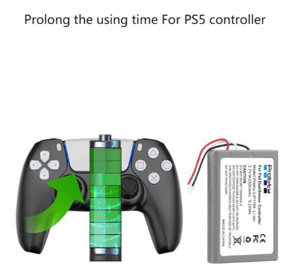 Аккумулятор LIP1708 джойстика Sony Playstation 5 DualSense