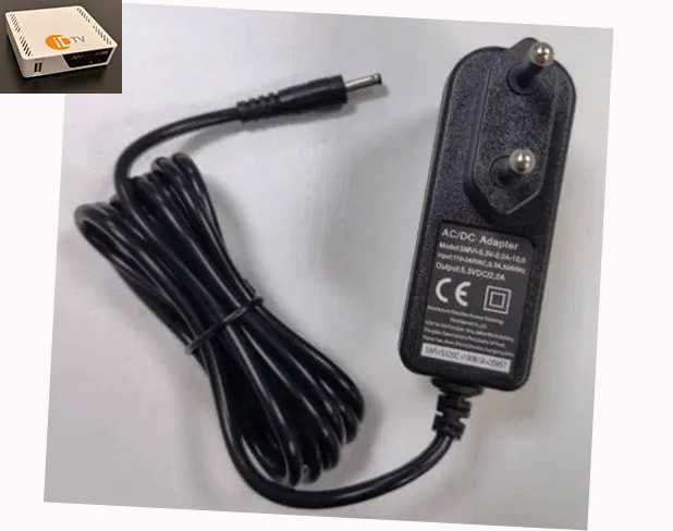 на телевидение для приставок ID-TV адаптер блок питания 5,2v 2.5A