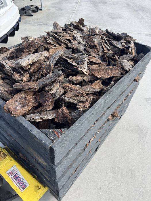 Scoarta  decorativa curti gradini , pin natural