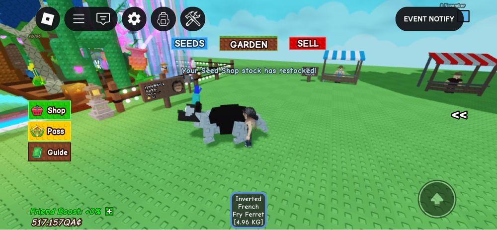 Питомец из Grove Garden