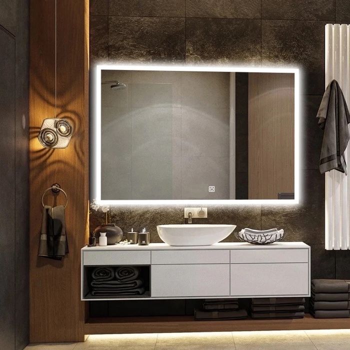 Oglinda baie Led , 110cm x 70cm
