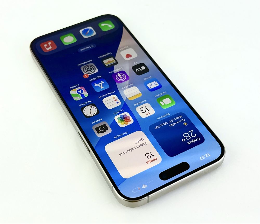 Apple iPhone 15 Pro Max 256GB Natural Titanium Отличен! Гаранция!
