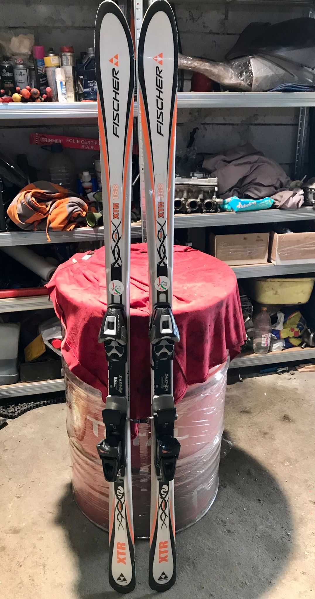schiuri Ski FISCHER XTR 168 cm cu Legaturi Salomon