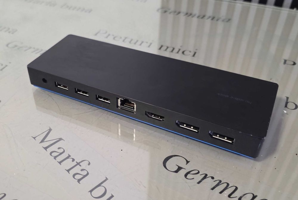 Dock Lenovo ThinkPad Thunderbolt 3, HP USB-C Dock G4