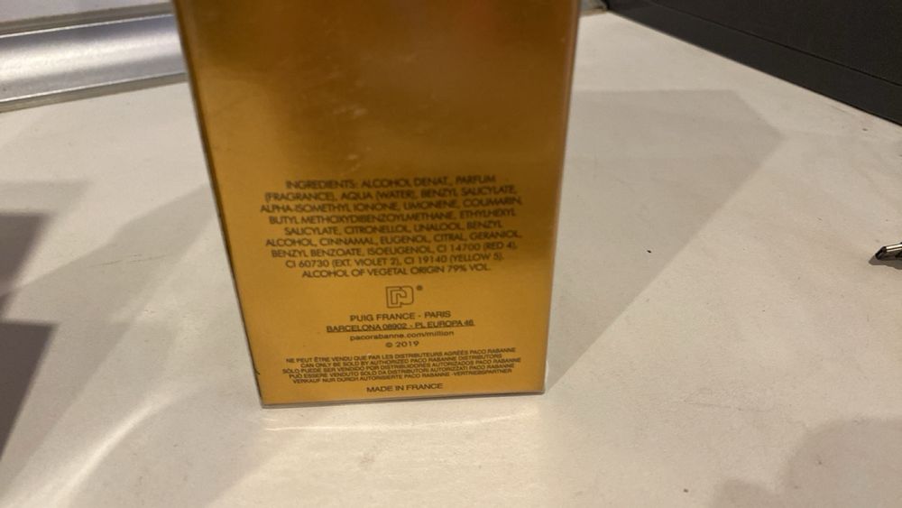 Paco rabanne one million parfum 100ml EDP