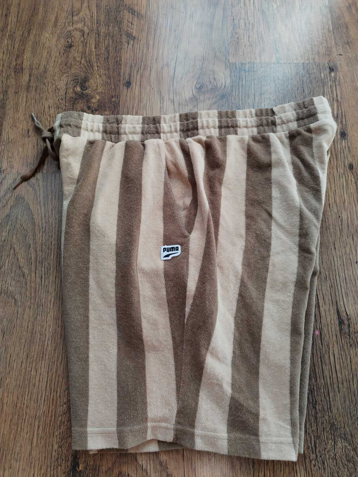 puma downtown shorts men brune - страхотни мъжки панталони ХЛ