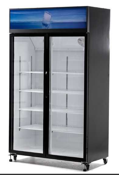 Витринный холодильник, холодильник для напитков двухдверный