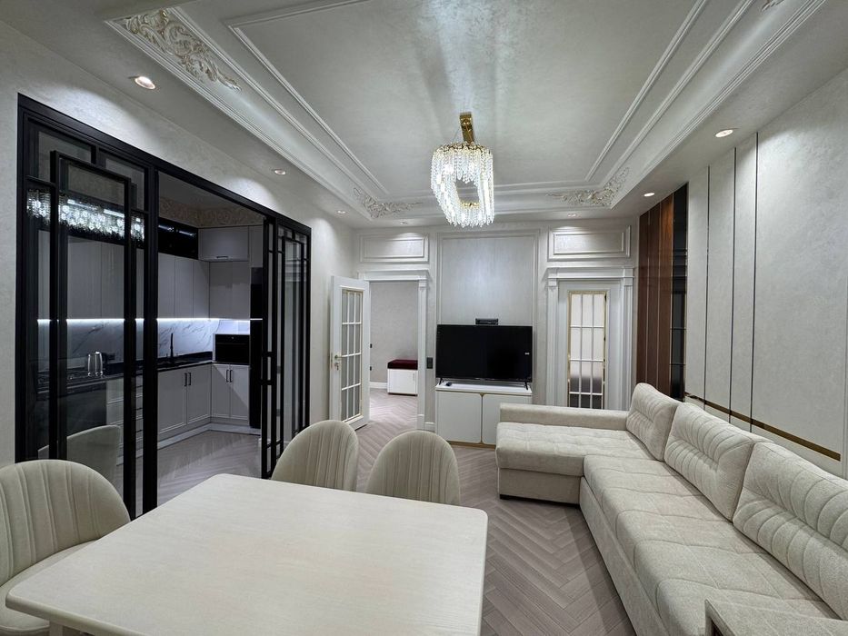 Суточно! 3-комнатная люкс-квартира в Gardens Residence, Tashkent City