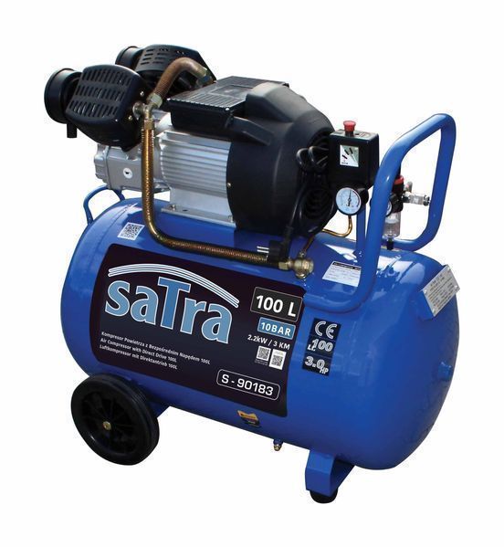 Въздушен компресор с директно задвижване 100 л