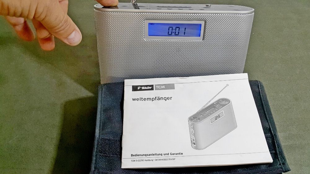 Radio ceas digital TCM