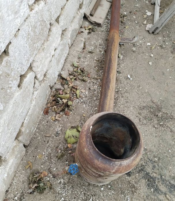 Ракета печь с трубой для отопления