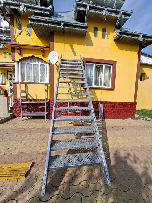 scarii metalice zincate exterioare și pentru incendii , platforme, pod