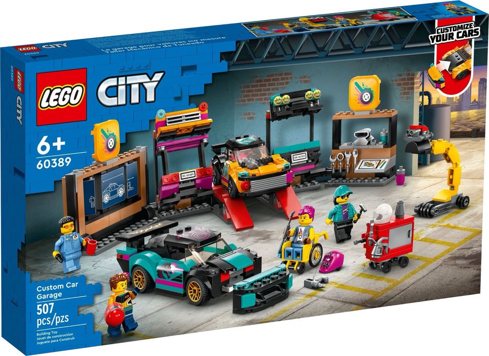 Lego City 60389 - Custom Car Garage (2023)