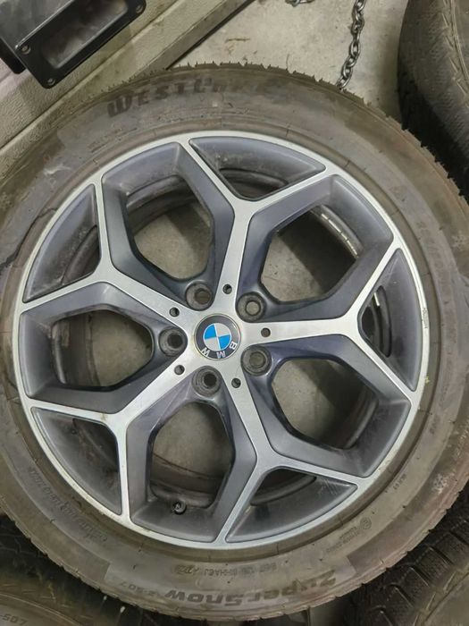 5x120 18R BMW оригинални джанти с зимни гуми 235 50 18