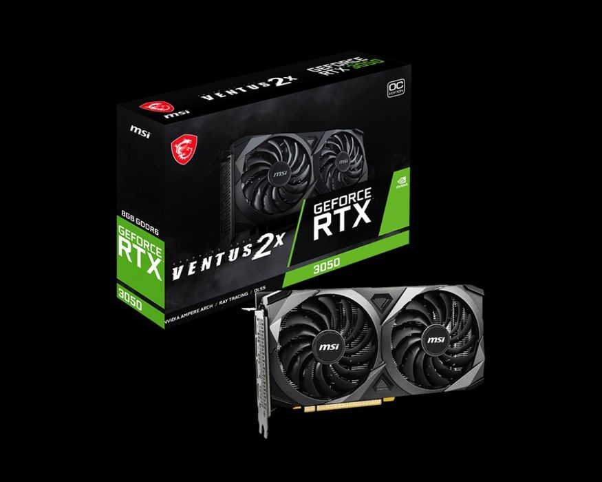 Rtx 3050 8gb 2 кулерная
