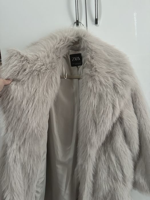 Палто ЗАРА от изкуствен косъм
