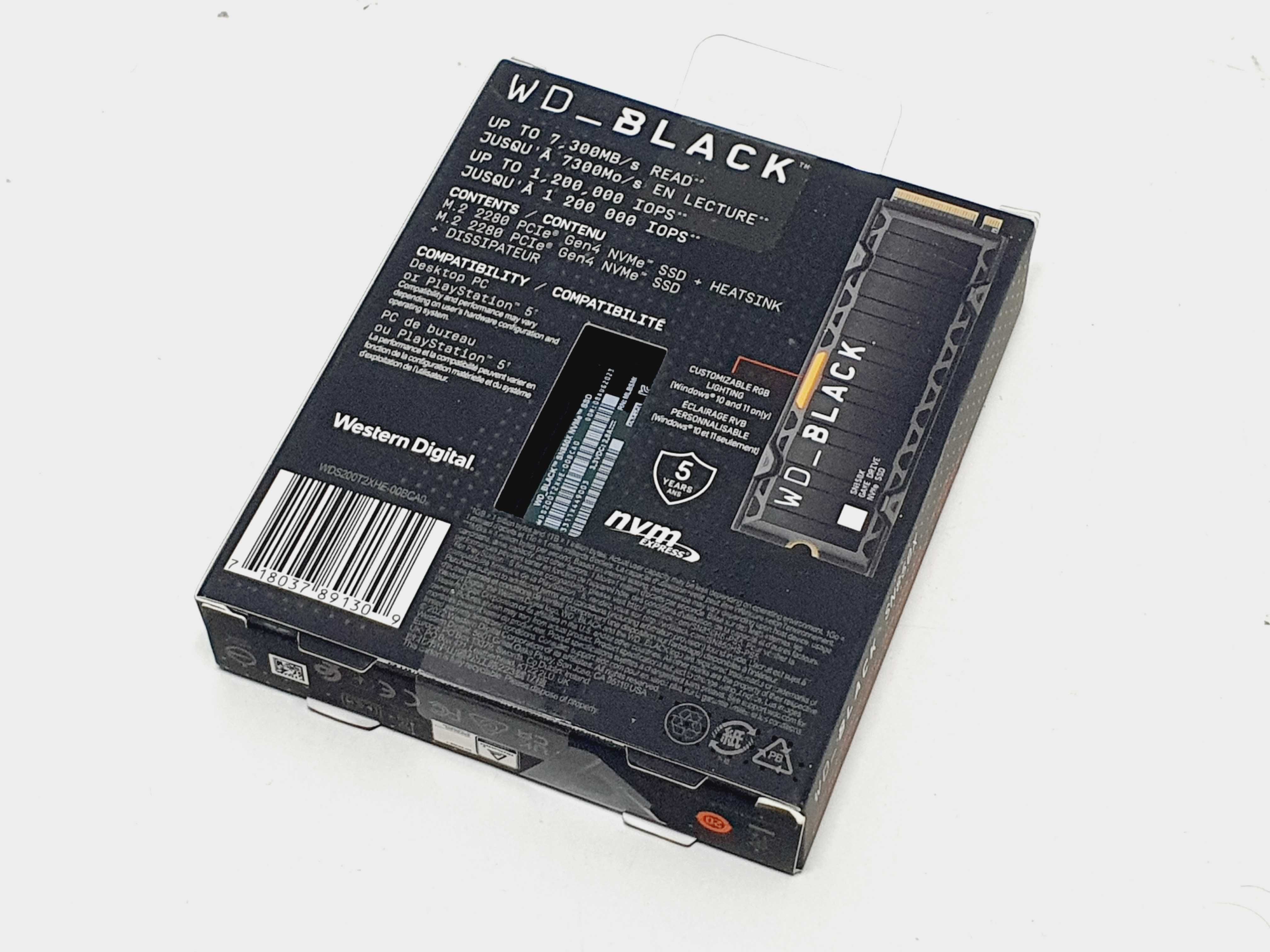 SSD Western Digital SN850X 2TB PCIe Gen4 x4 M.2 Heatsink SIGILAT